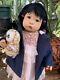 Asian Reborn Baby Girl Doll Naoko Was Min Li Jorja Pigott Complete Toddler Coa