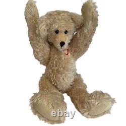 BINKY BEARS Sydney Marshall-Tall Mohair Teddy Bear Artist Signed OOAK 89 Heart