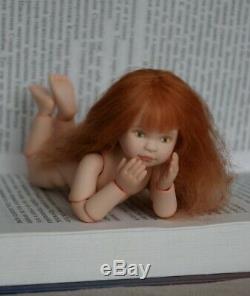 BJD Doll OOAK Limited 15 cm Artist Doll by Varvara Liutik