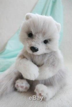 Baby Arctic fox Yuki OOAK