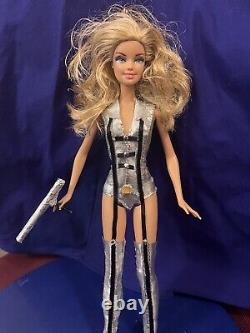 Barbarella Ooak Doll Jane Fonda Custom Handmade Collector Unique Art Tribute