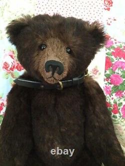 Bear Bits Artist Teddy Bear By Jean Ashburner With Certificate