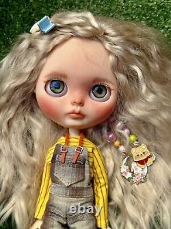 Blythe Custom Doll Blythe Doll Ooak Art Blythe Art Sabrina