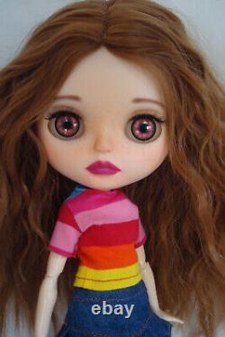 Blythe Custom Doll OOAK Blythe Art Doll by Daniela Mar