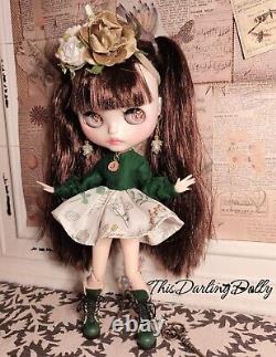 Blythe Jenny Ooak Handmade Handcrafted Custom Factory Base Doll