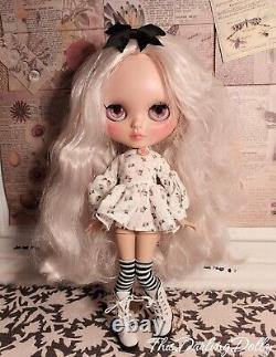 Blythe Raven Ooak Handmade Handcrafted Custom Factory Base Doll