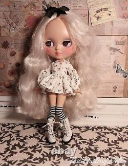 Blythe Raven Ooak Handmade Handcrafted Custom Factory Base Doll