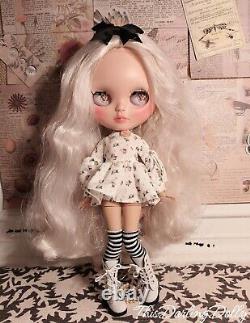 Blythe Raven Ooak Handmade Handcrafted Custom Factory Base Doll