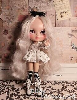 Blythe Raven Ooak Handmade Handcrafted Custom Factory Base Doll