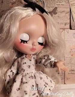 Blythe Raven Ooak Handmade Handcrafted Custom Factory Base Doll