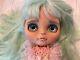 Blythe Doll, Custom Blythe Doll Ooak By Blythelove, In Pinks And Greens