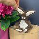 Bunny / Rabbit 10 Cm (3.94in.) Ooak Hand Made Rabbit Artist Bunny Alpaca Bunny