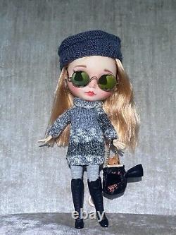 Chanel and Coco Ooak custom Blythe artist doll by the Dolly Fairy