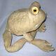 Charleen Kinser Tom's Toad 1981 Signed #166 Leather Frog 13 X 10 Artist Usa