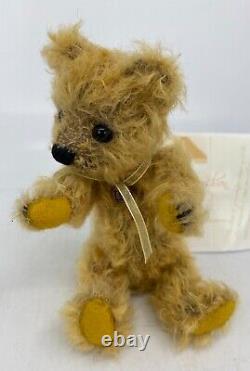 Charming Handmade Mohair Teddy Bear By Artist Inge Vivianne Galli 6.5 Ooak