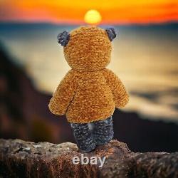 Crochet toy, Teddy bear, Artist made, Stuffed, collectible, handmade toy