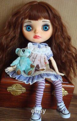 Custom Blythe Doll OOAK Blythe Art Doll by Daniela Mar