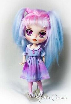 Custom Blythe Doll OOAK Blythe anime kawaii artist doll by Yumi Camui