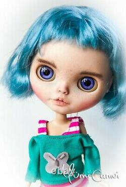 Custom Blythe Doll OOAK Takara Blythe artist doll by Manndolls Arina Mann