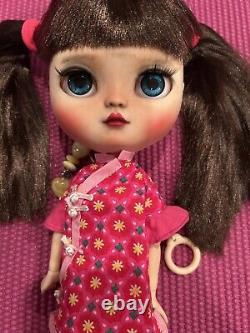 Custom Icy Blythe Doll 2023 OOAK By Miss Mandarine Free Ship