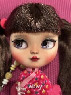 Custom Icy Blythe Doll 2023 OOAK By Miss Mandarine Free Ship