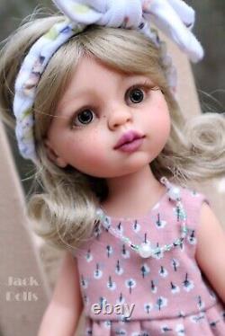 Custom OOAK Paola Reina Doll MARGEAUX Artist Repaint Blonde Hair Hazel Eyes