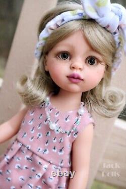 Custom OOAK Paola Reina Doll MARGEAUX Artist Repaint Blonde Hair Hazel Eyes