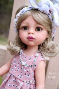 Custom OOAK Paola Reina Doll MARGEAUX Artist Repaint Blonde Hair Hazel Eyes