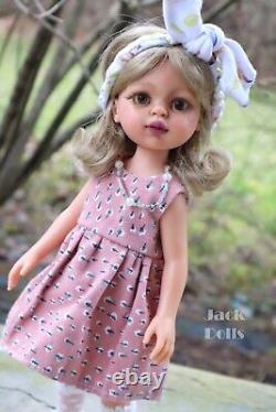 Custom OOAK Paola Reina Doll MARGEAUX Artist Repaint Blonde Hair Hazel Eyes