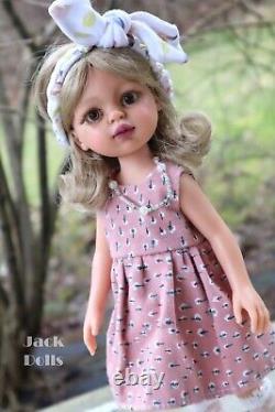 Custom OOAK Paola Reina Doll MARGEAUX Artist Repaint Blonde Hair Hazel Eyes