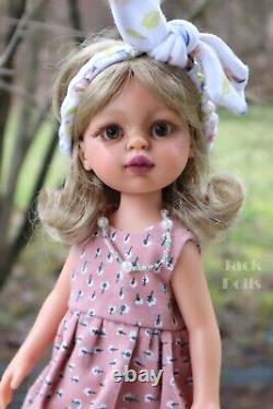 Custom OOAK Paola Reina Doll MARGEAUX Artist Repaint Blonde Hair Hazel Eyes