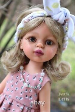 Custom OOAK Paola Reina Doll MARGEAUX Artist Repaint Blonde Hair Hazel Eyes