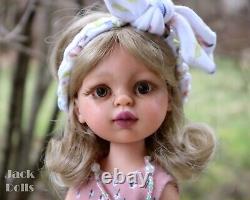 Custom OOAK Paola Reina Doll MARGEAUX Artist Repaint Blonde Hair Hazel Eyes