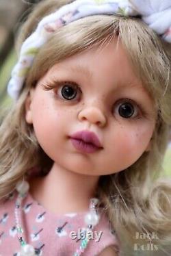 Custom OOAK Paola Reina Doll MARGEAUX Artist Repaint Blonde Hair Hazel Eyes