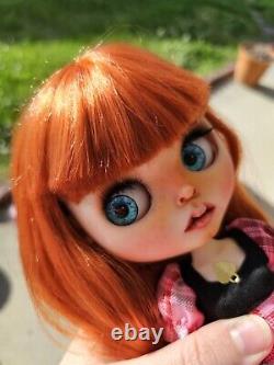 Custom blythe Roxie doll ooak US Seller