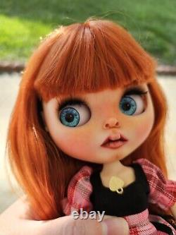 Custom blythe Roxie doll ooak US Seller