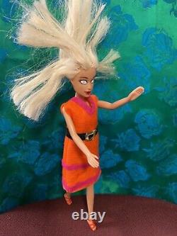 Cynthia Rugrats OOAK Doll Custom Repaint Handmade Collector Art barbie Replica