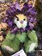 Dilly Dahlia Artist Mohair Teddy Bears Virginia Jasmer Jazzbears Floral Vintage