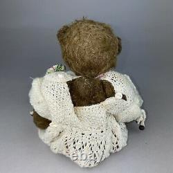 Dainty Daisy OOAK Artist Teddy Bear Judy Fellows Bradgate Bears 24cm