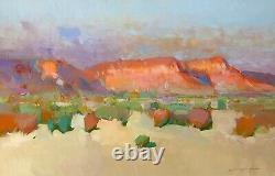 Desert, Original Oil painting, Handmade artwork, One of a kind