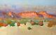 Desert, Original Oil Painting, Handmade Artwork, One Of A Kind