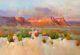 Desert View, Original Oil Painting, Handmade Artwork, One Of A Kind