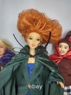 Disney Hocus Pocus Blu-ray disc OOAK Halloween Witch Barbie doll figure set LOT
