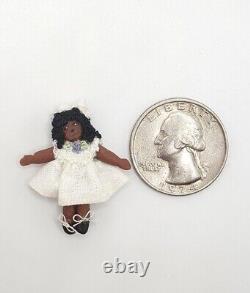 Dollhouse Miniature 112 Hand Sculpted Bonnie Justice Artisian OOAK Baby Doll
