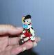 Dollhouse Miniature Doll Pinocchio 2 Artist Crochet Doll Collectible Toy