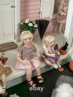 Dollhouse miniatures artist offerings 112 Scale ooak little girl