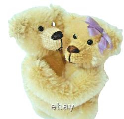 Embracing Bears Miniature Teddy Bears Artist Made OOAK