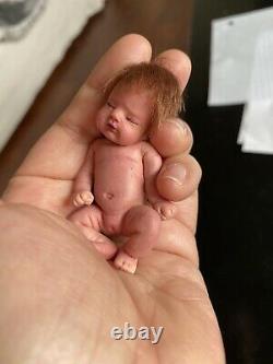 Full body silicone baby by Russian artist 3 inches