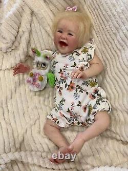 GORGEOUS Reborn Baby GIRL Doll BRIANNA was Jupiter by Melody Hess COMPLETED COA
