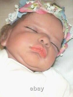 Grace Looks very realistic. Silicone/Vinyl Reborn Doll
